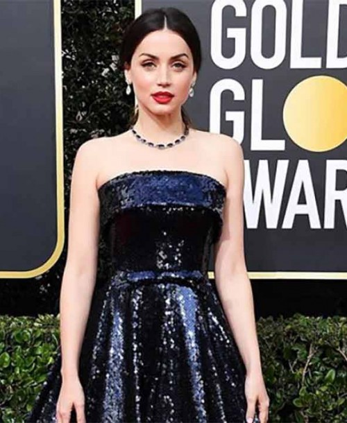 Ana de Armas deslumbra en los Globos de Oro