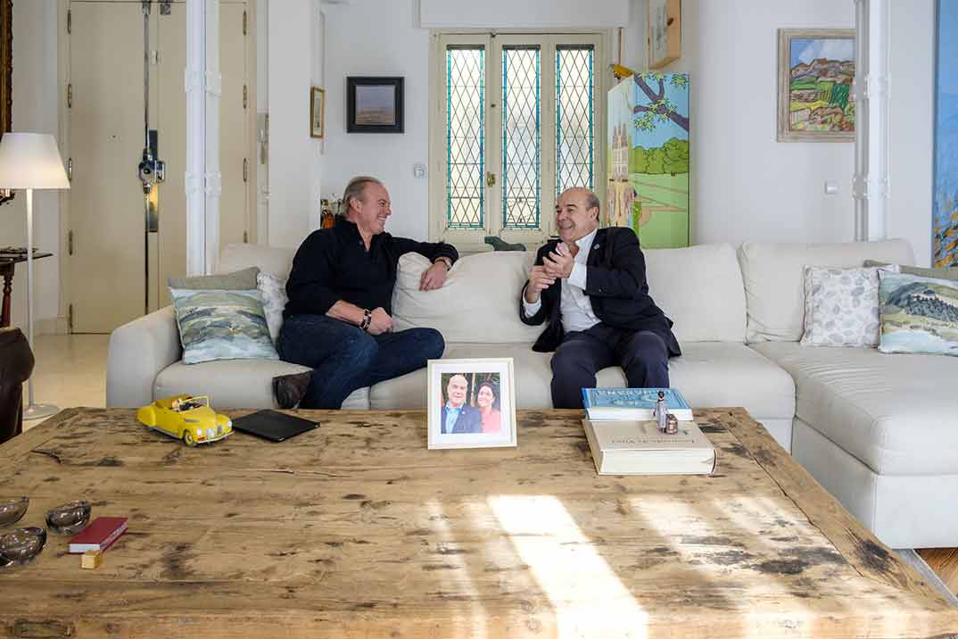 Antonio Resines y Bertín Osborne en Mi casa es la tuya © Mediaset