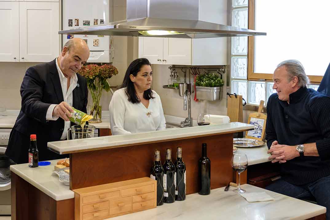 Antonio Resines y Bertín Osborne en Mi casa es la tuya © Mediaset