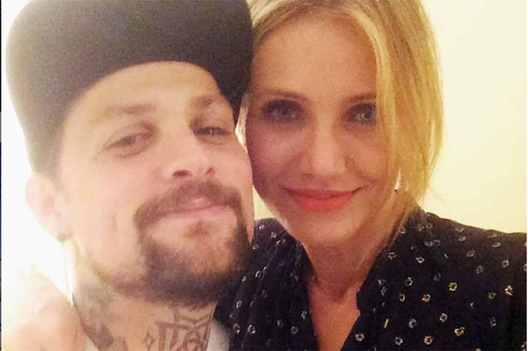 Cameron Díaz y Benji Madden © Instagram