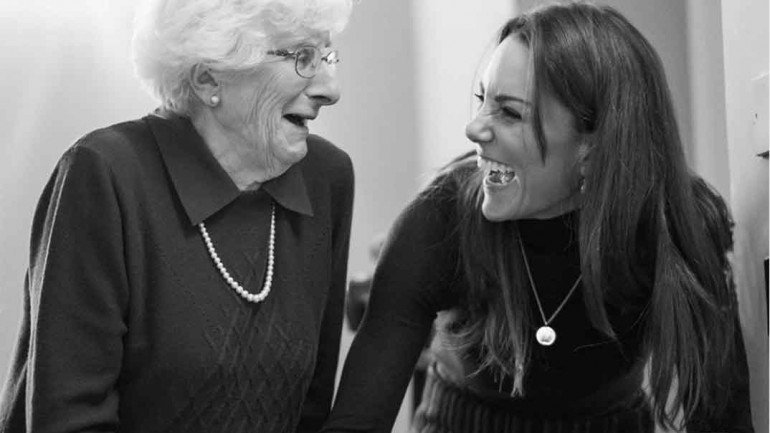 Kate Middleton fotógrafa de los supervivientes del Holocausto