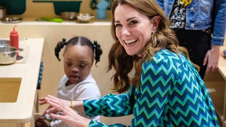 El look más setentero de Kate Middleton