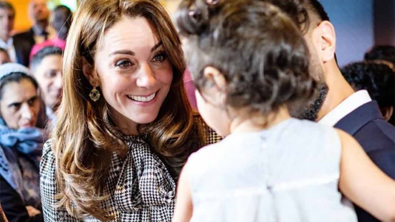 Kate Middleton reaparece con un vestido de Zara de rebajas