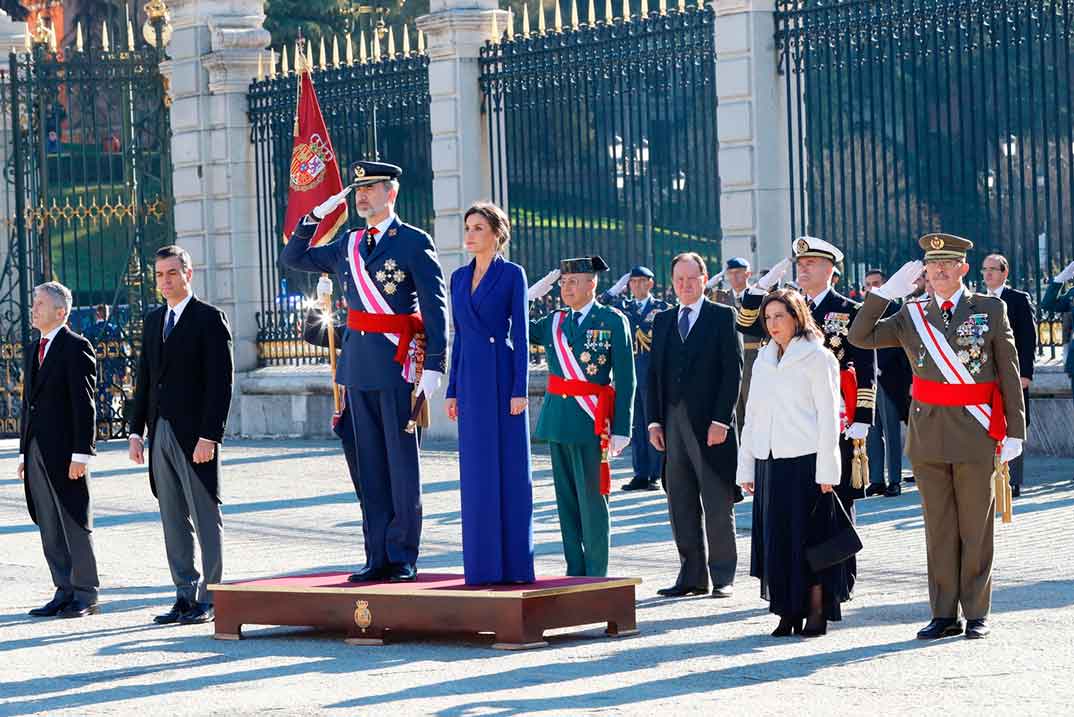 Reyes Felipe y Letizia - Pascua Militar © Casa S.M. El Rey