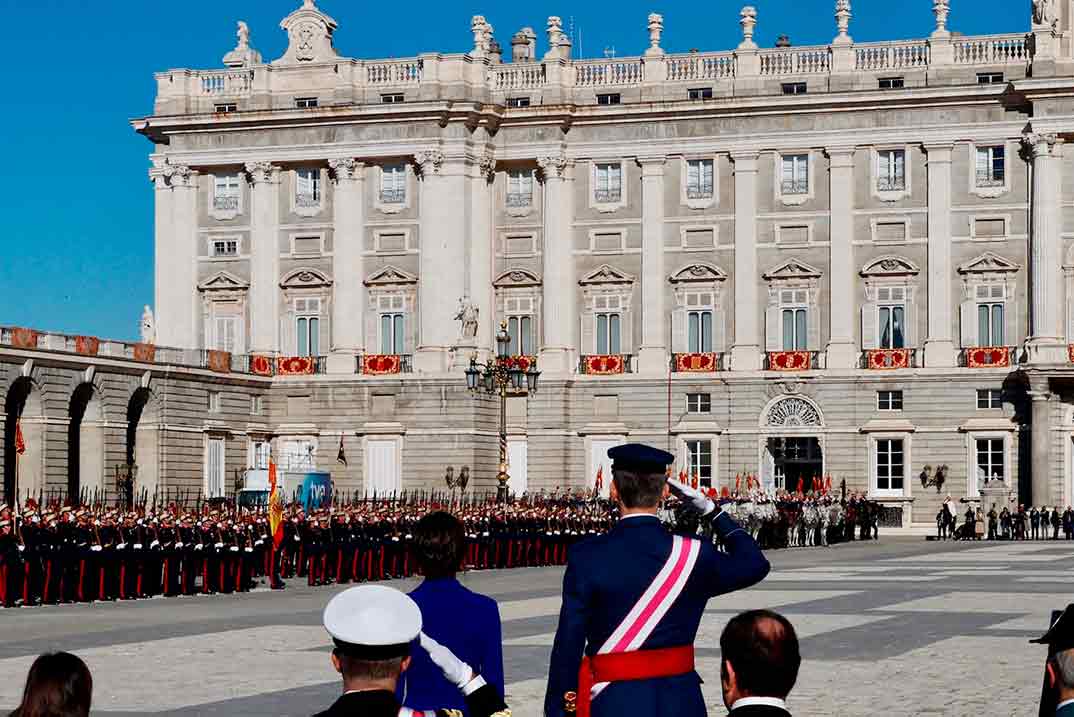 Reyes Felipe y Letizia - Pascua Militar © Casa S.M. El Rey