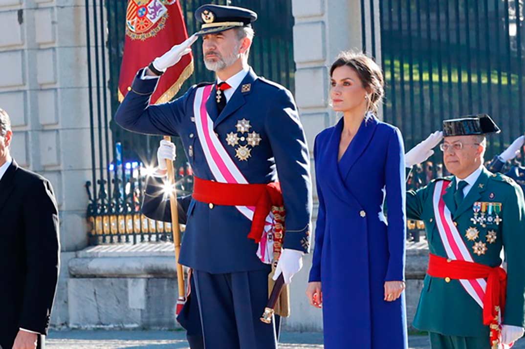 Reyes Felipe y Letizia - Pascua Militar © Casa S.M. El Rey