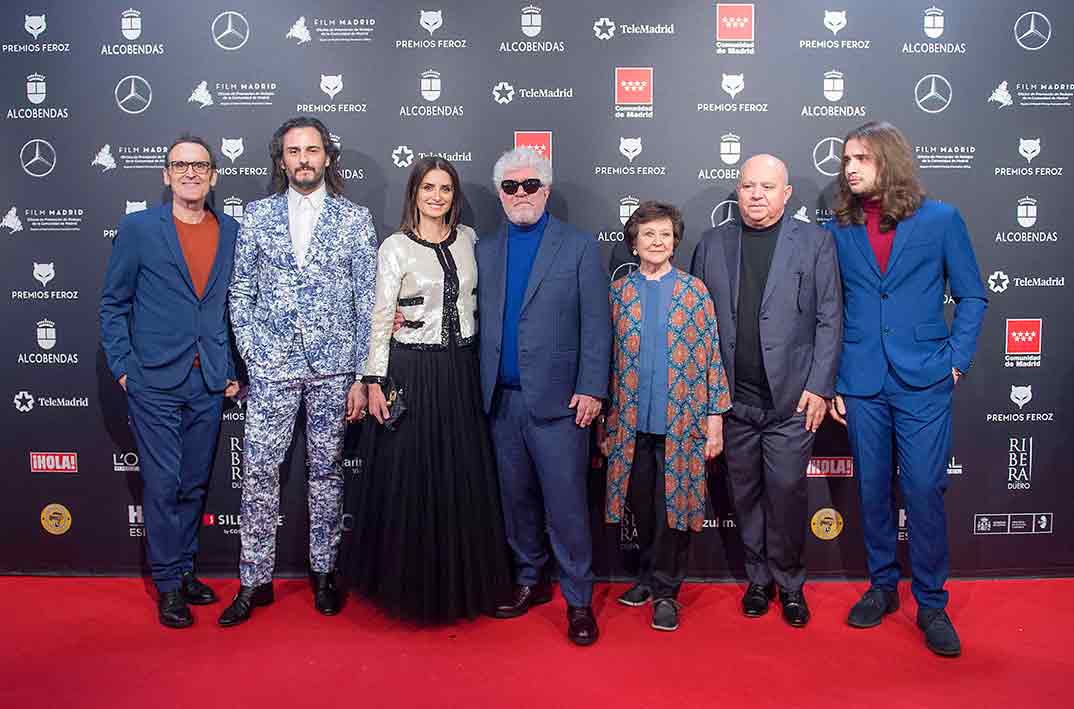 Pedro Almodóvar y Penélope Cruz - Dolor y Gloria - Premios Feroz 2020