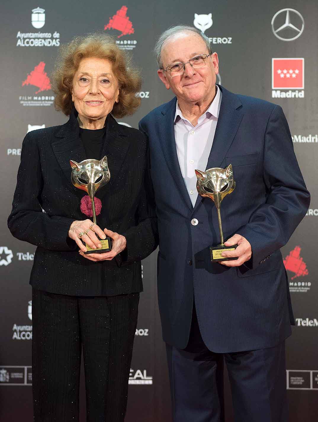 Julia y Emilio Gutiérrez Caba - Premios Feroz 2020