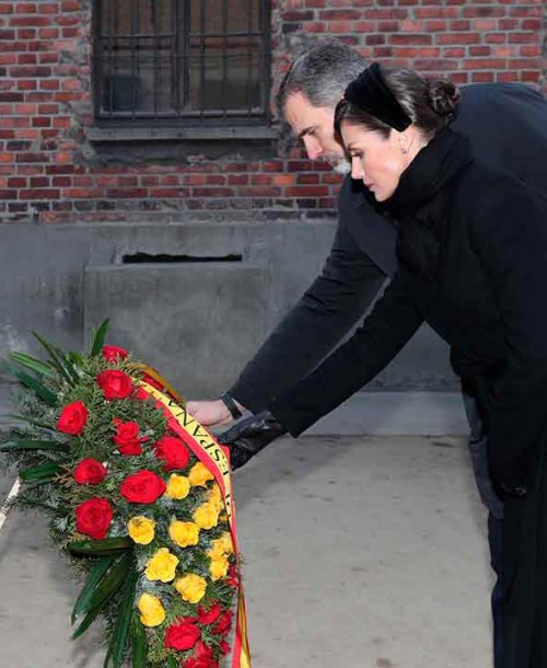 Los Reyes visitan Auschwitz en el 75º aniversario de su liberación