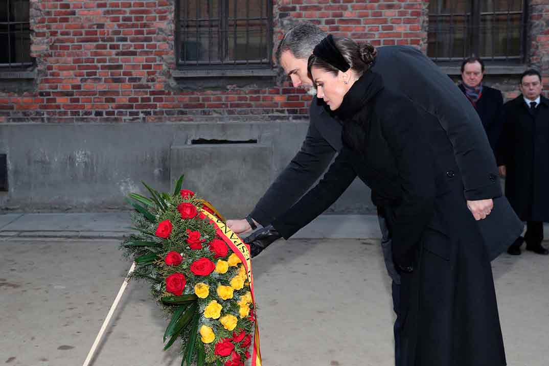 Los Reyes visitan Auschwitz en el 75º aniversario de su liberación