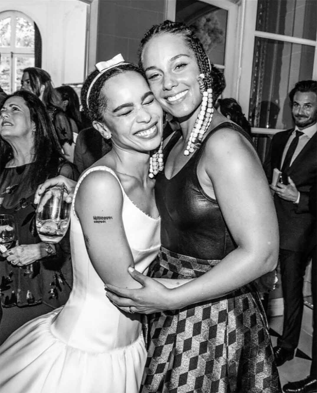 Alicia Keys y Zoë Kravitz © Instagram