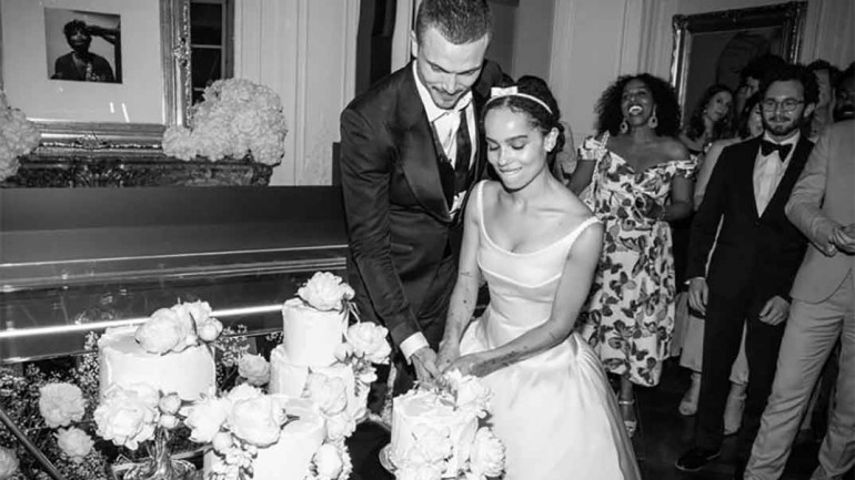 Zoë Kravitz muestra, por fin, su vestido de novia