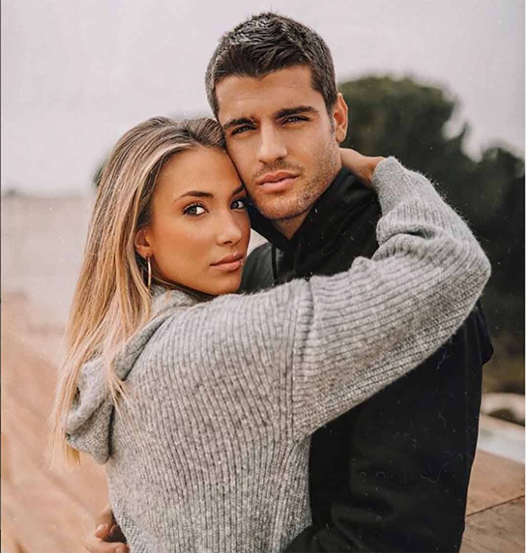 Álvaro Morata y Alice Campello © Instagram