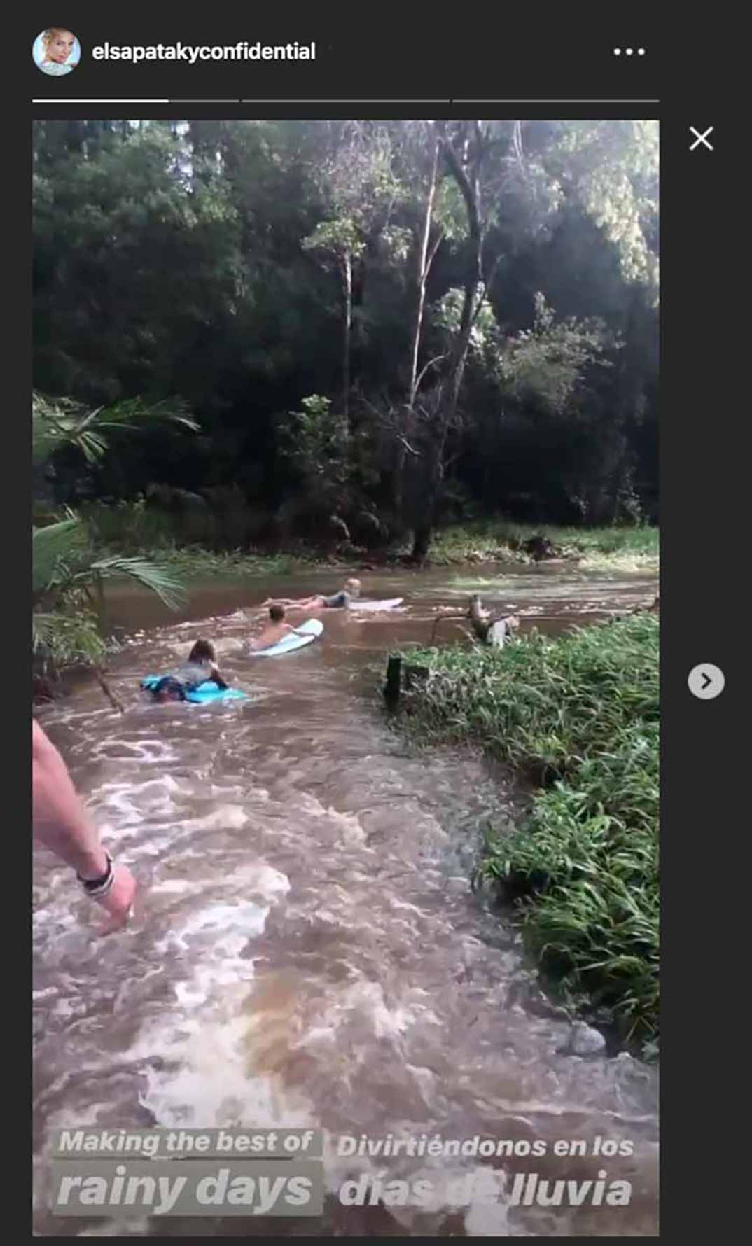 Elsa Pataky © Stories/Instagram