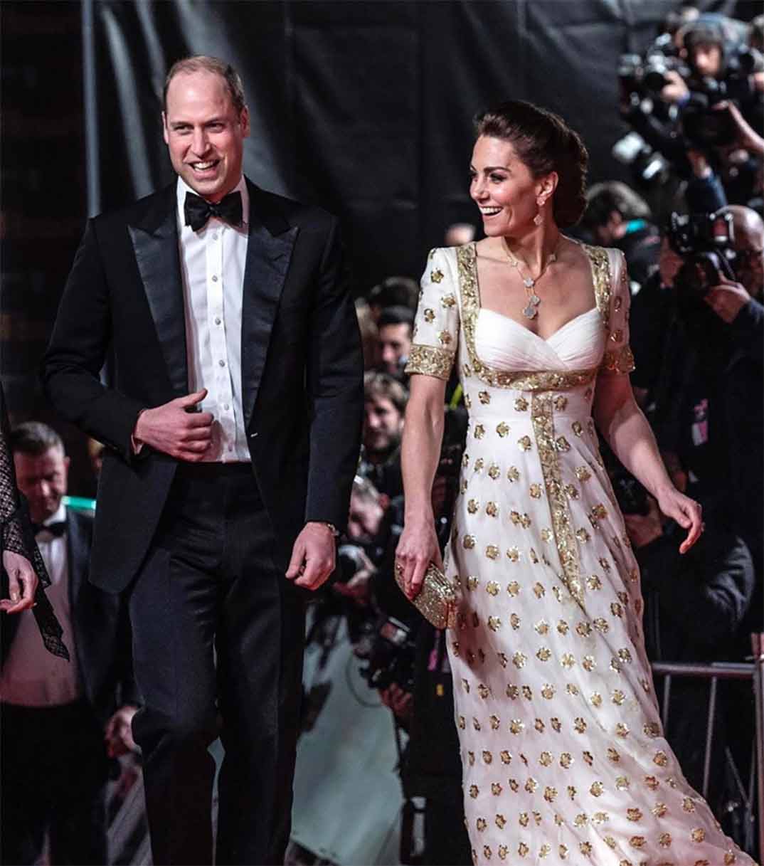Duques de Cambridge - Premios Bafta 2020 © kesingtonroyal/Instagram