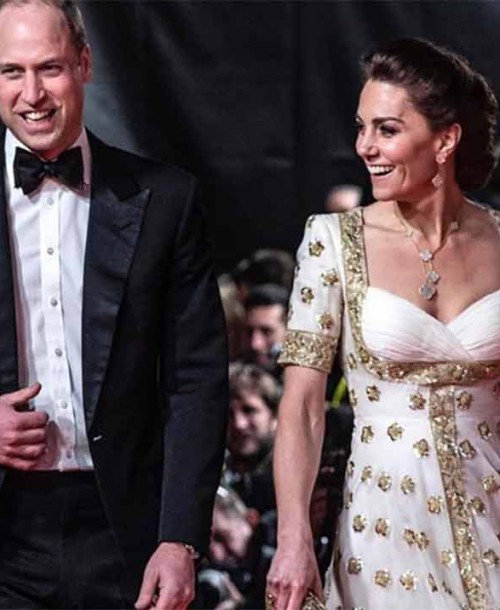 Kate Middleton se viste de princesa en los Premios Bafta