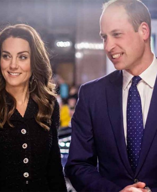 Kate Middleton apuesta por el tweed para la noche