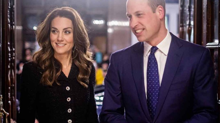 Kate Middleton apuesta por el tweed para la noche