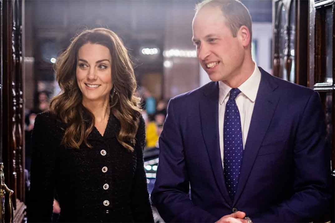 Kate Middleton apuesta por el tweed para la noche