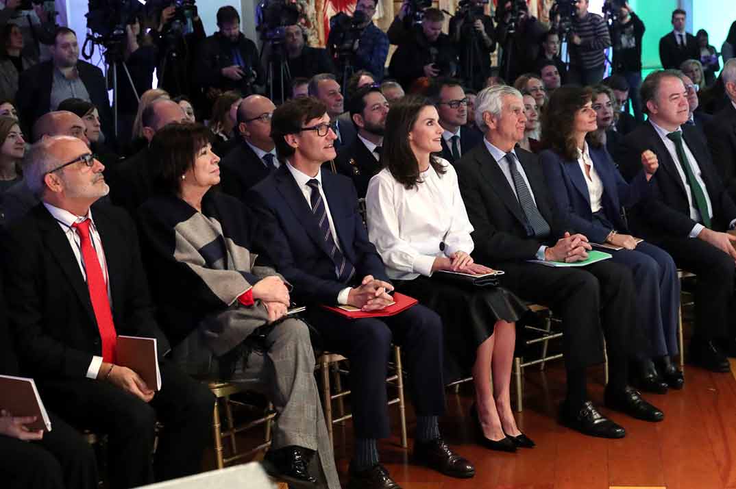  Reina Letizia - Presidencia del IX Foro Contra el Cáncer “El impacto económico y social del cáncer en España” © Casa S.M. El Rey