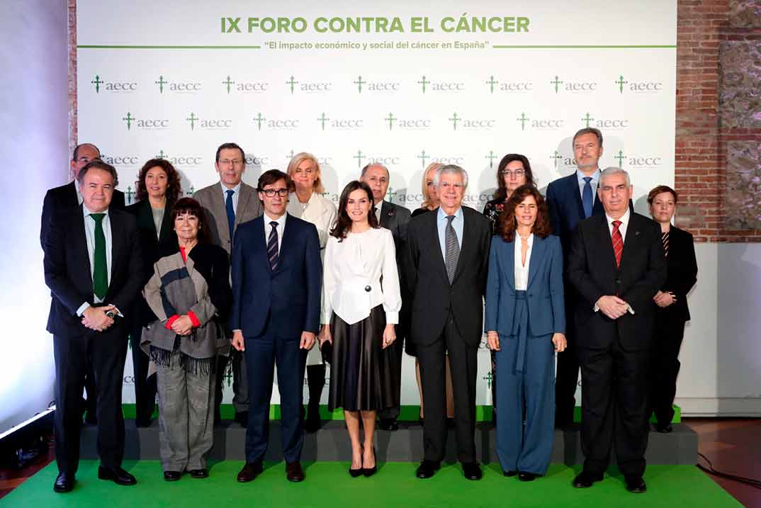  Reina Letizia - Presidencia del IX Foro Contra el Cáncer “El impacto económico y social del cáncer en España” © Casa S.M. El Rey