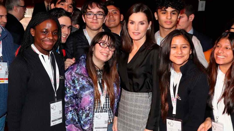 Reina Letizia - Día Internacional Internet Segura © Casa S.M. El Rey