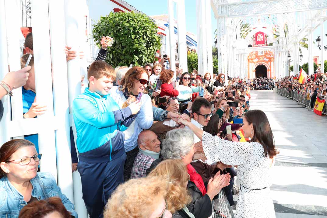 Los Reyes Felipe y Letizia - Visita Almonte (Huelva) © Casa S.M. El Rey