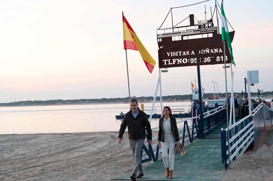 Los Reyes Felipe y Letizia - Visita al Parque Nacional de Doñana © Casa S.M. El Rey