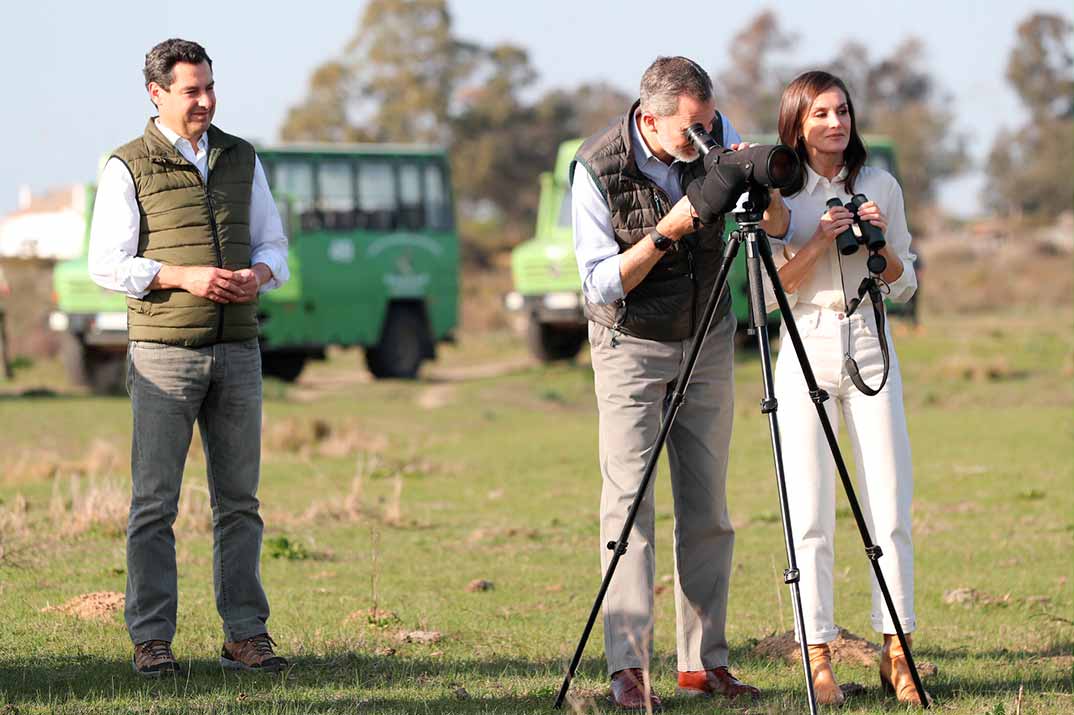 Los Reyes Felipe y Letizia - Visita al Parque Nacional de Doñana © Casa S.M. El Rey