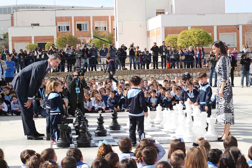 Reyes Felipe y Letizia - Écija (Sevilla) © Casa S.M. El Rey