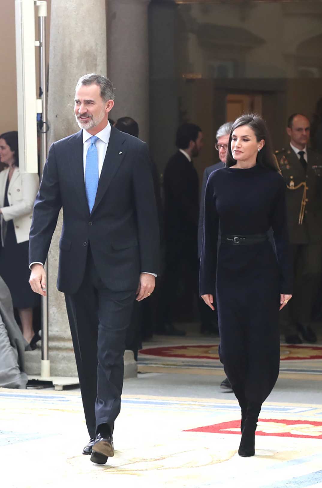 Reyes Felipe y Letizia - Premios Nacionales de Investigación 2019 © Casa S.M. El Rey