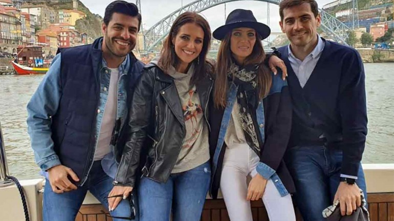 Sara Carbonero e Iker Casillas, los perfectos anfitriones de Paula Echevarría y Miguel Torres