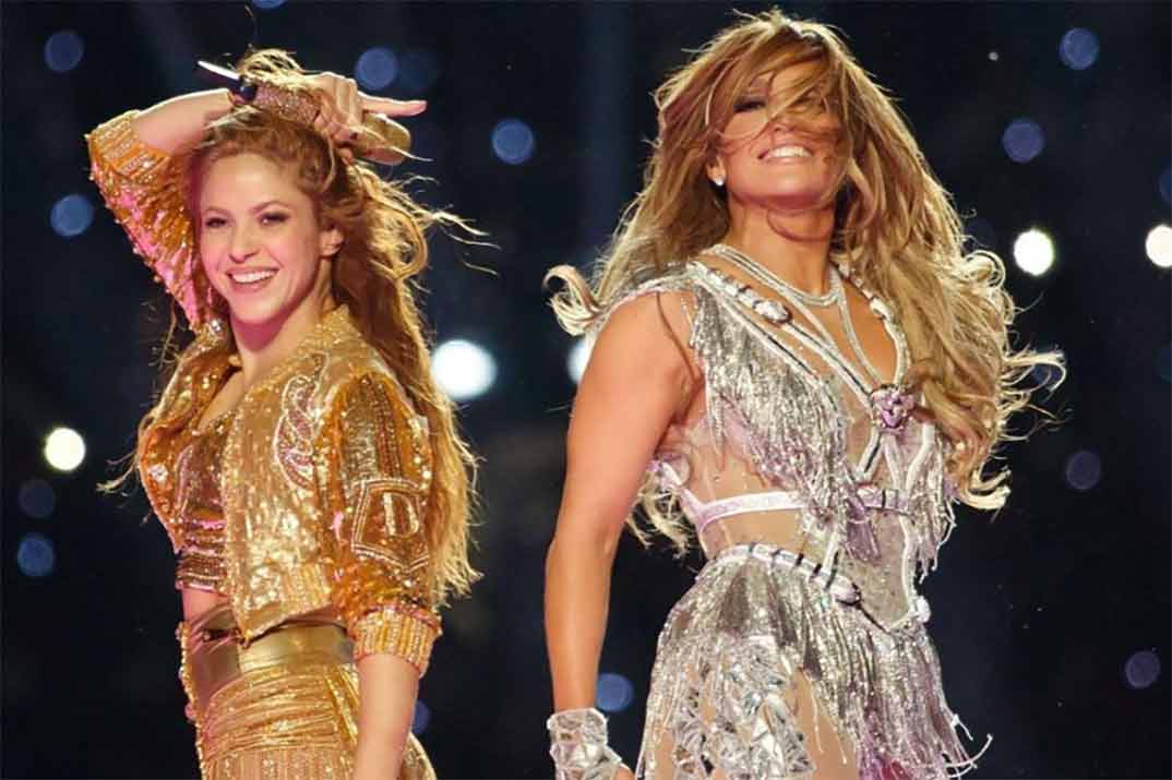 Así fue la espectacular actuación de Shakira y Jennifer Lopez en la Super Bowl