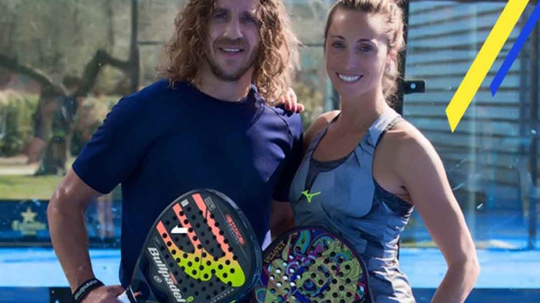 Los famosos se ponen en forma jugando al pádel