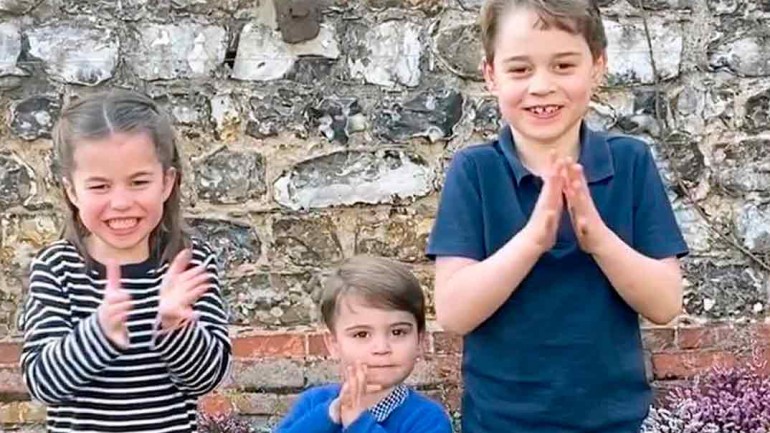 George, Charlotte y Louis de Cambridge, su entrevista más entrañable