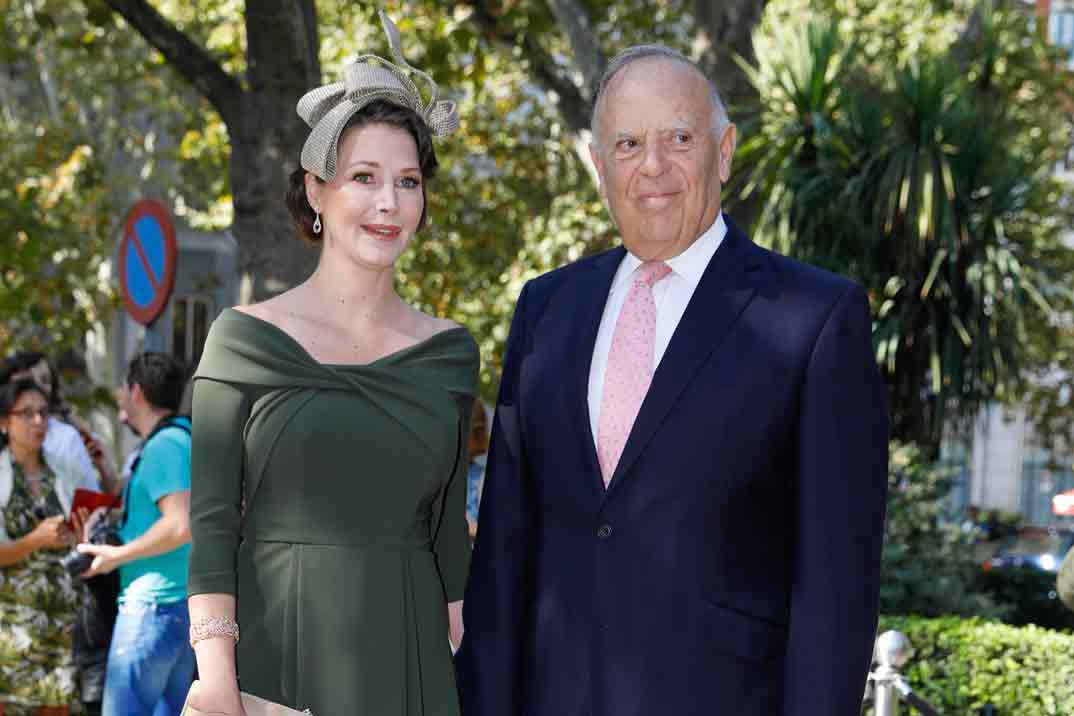 Marqués de Griñón y Esther Doña - Boda Fernando Fitz James Stuart y Sofía Palazuelo - 2018