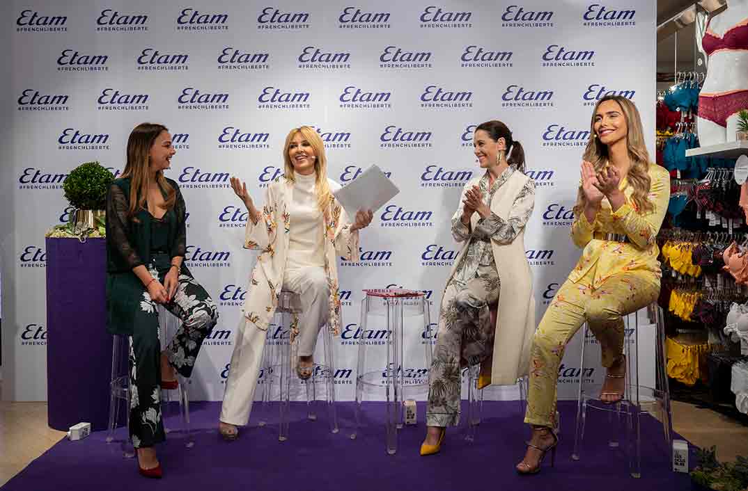 Chenoa, Cayetana Guillén Cuervo, Raquel Sánchez Silva y Ángela Ponce - Etam- Día de la Mujer