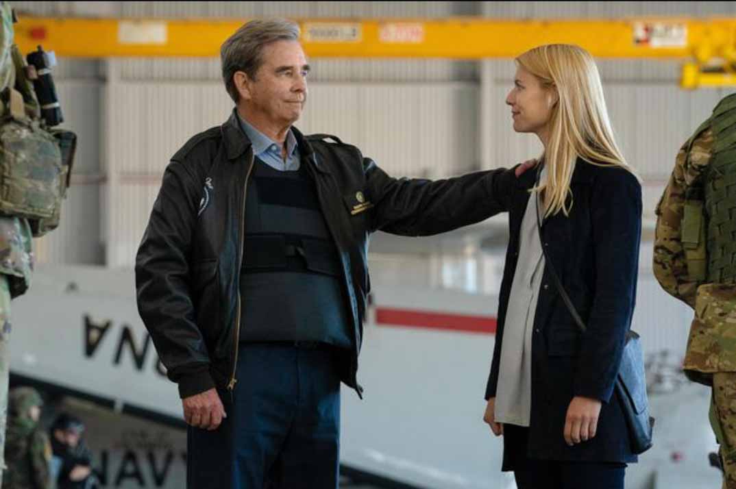 homeland 8x04 presidente y carrie