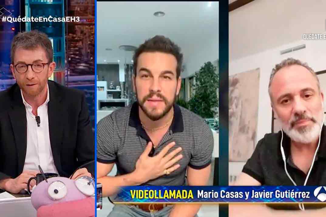 Las palabras de ánimo de Mario Casas y el equipo de ‘El Hormiguero’ a Dani Rovira