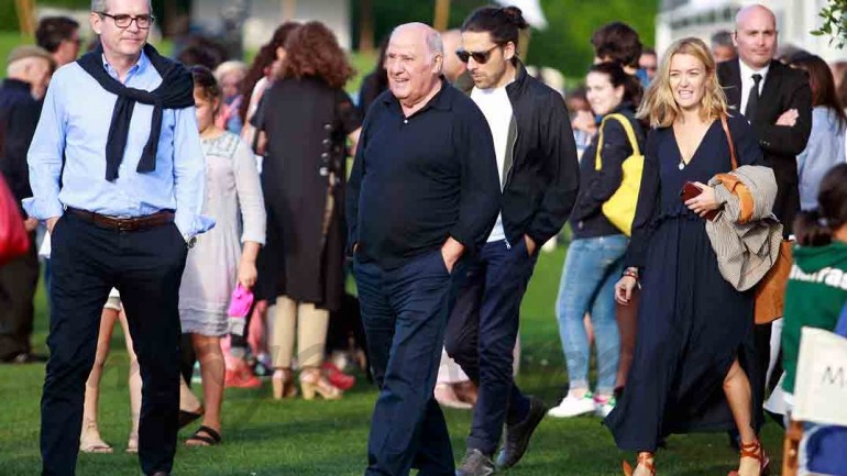 Pablo Isla, Amancio Ortega, Carlos Torreta, Marta Ortega