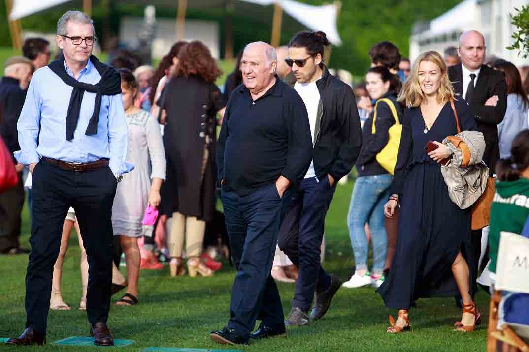 Pablo Isla, Amancio Ortega, Carlos Torreta, Marta Ortega