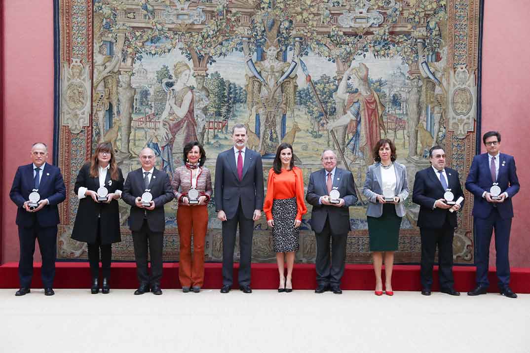 Reyes Felipe y Letizia - "Embajadores Honorarios de la Marca España" © Casa S.M. El Rey