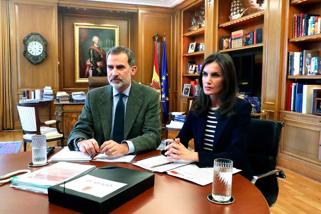 Primeras imágenes de la reina Letizia tras su cuarentena