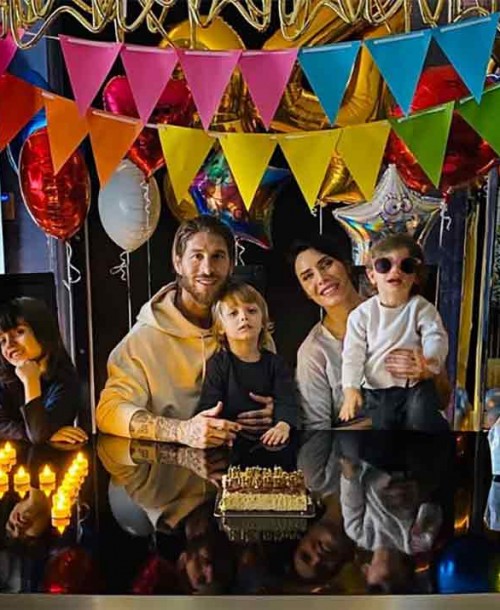 Así ha celebrado Sergio Ramos su 34 cumpleaños en casa