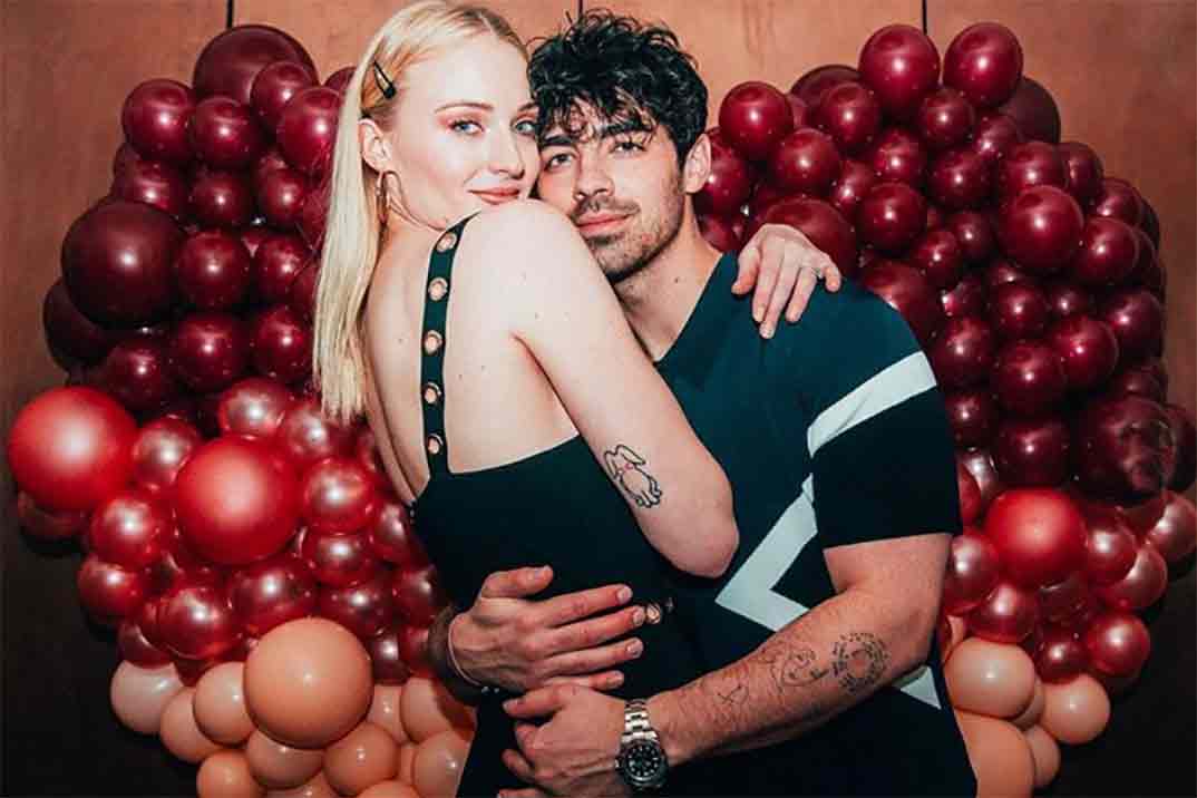 Sophie Turner y Joe Jonas © Instagram