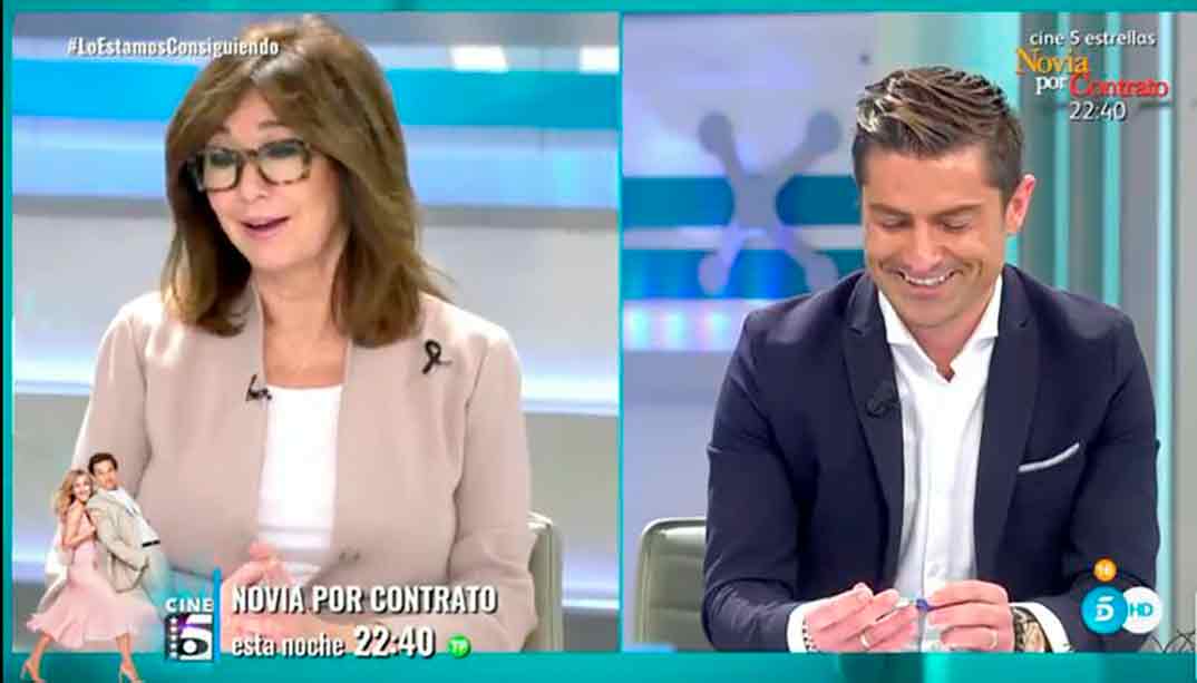 Ana Rosa Quintana y Alfonso Merlos © Mediaset