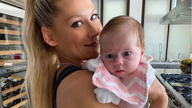 Anna Kournikova con su hija Masha © Instagram
