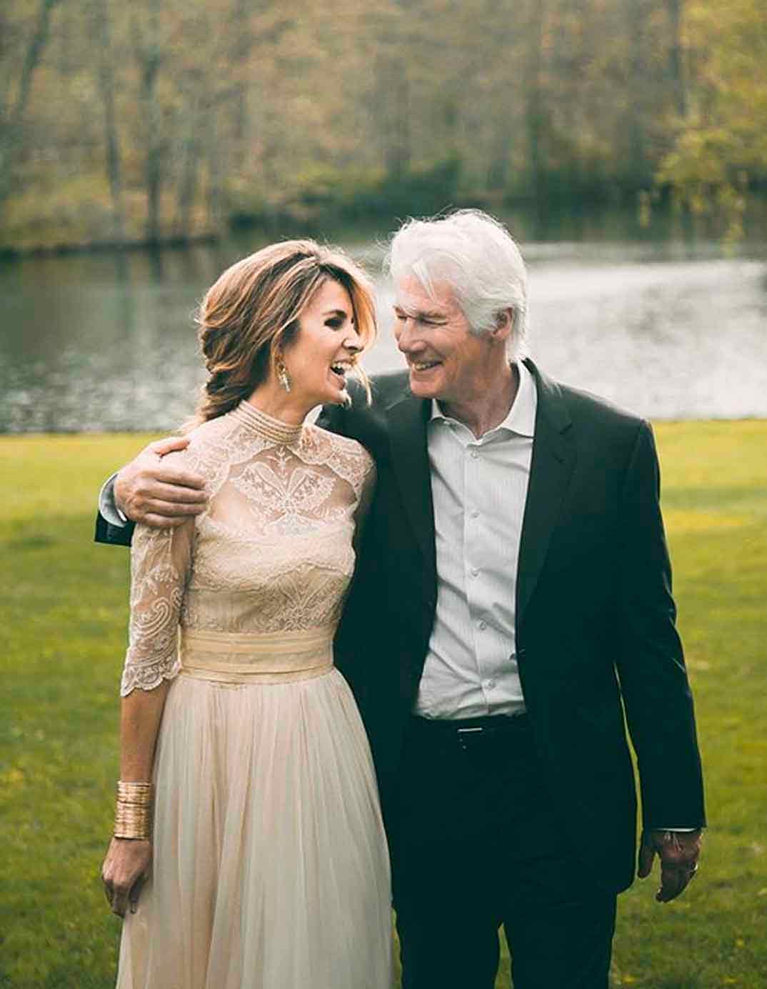 Boda Richard Gere y Alejandra Silva (5/5/18) © Redes Sociales