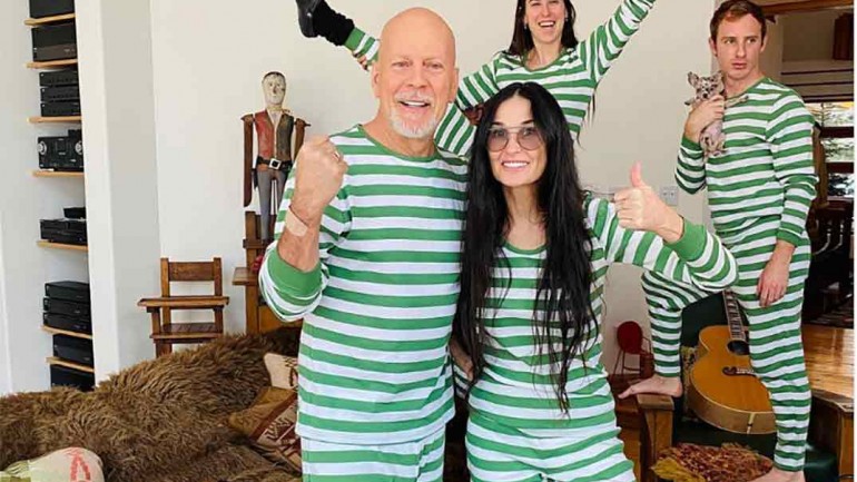 La hija de Bruce Willis revela por qué el actor está pasando la cuarentena con su ex, Demi Moore