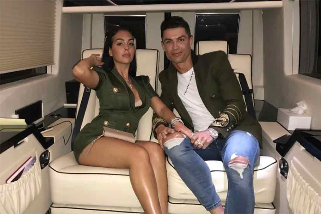 Cristiano Ronaldo y Georgina Rodriguez foto: Instagram